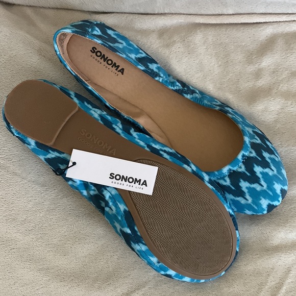 Sonoma women’s ballet flats brand new with Tags size 9 - Picture 2 of 3